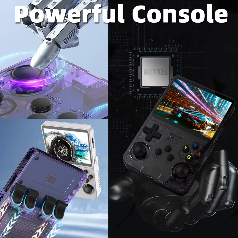 R36S Retro Game Console _Single Cartridge Portable Pocket Video Player
