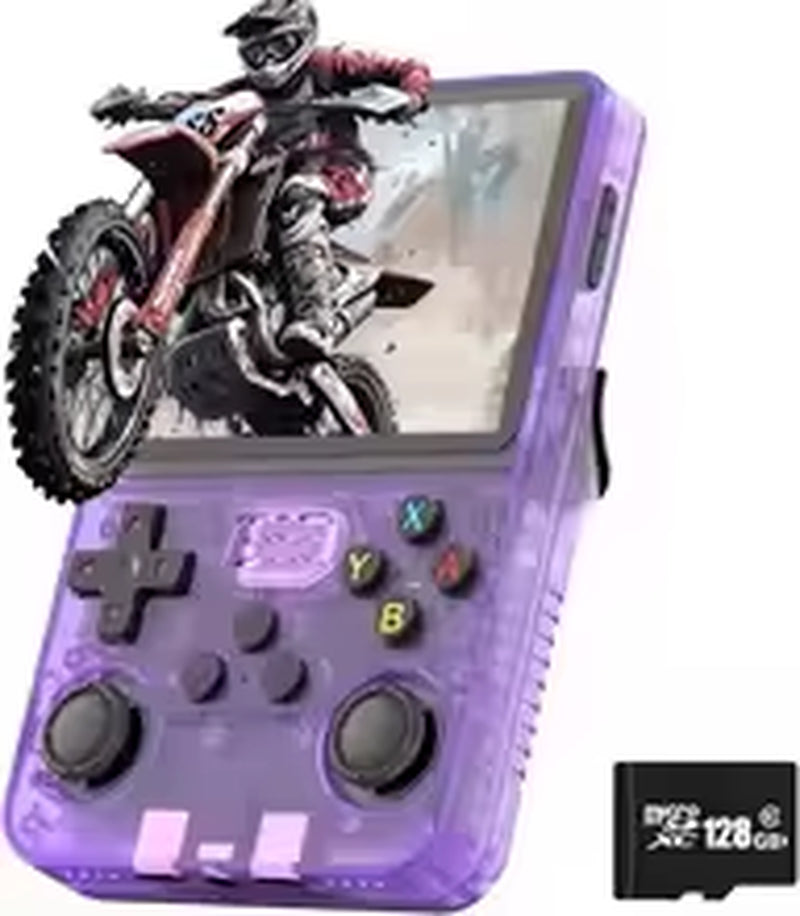 R36S Retro Game Console _Single Cartridge Portable Pocket Video Player