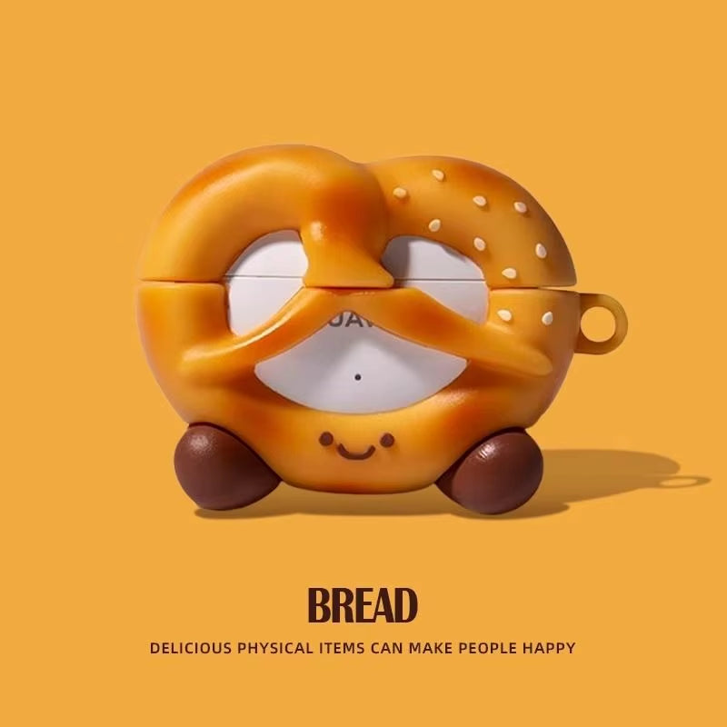 3D Cartoon Silicon Penguin Shark Case for Huawei Free Clip Shockproof Shell Headphone Guard Protective Cover for Huawei Freeclip