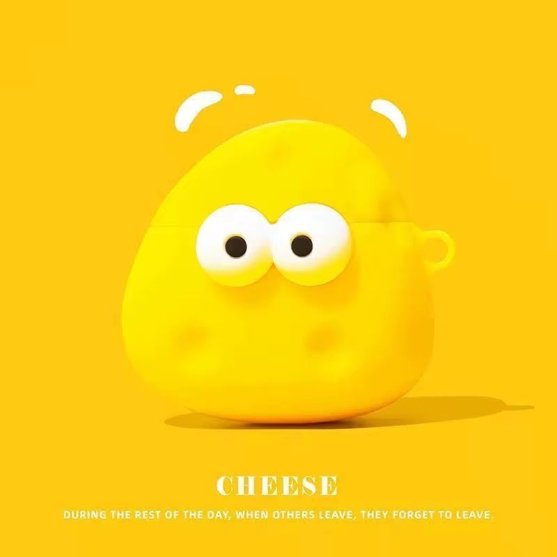 3D Cartoon Silicon Penguin Shark Case for Huawei Free Clip Shockproof Shell Headphone Guard Protective Cover for Huawei Freeclip