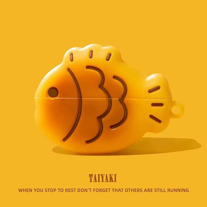 3D Cartoon Silicon Penguin Shark Case for Huawei Free Clip Shockproof Shell Headphone Guard Protective Cover for Huawei Freeclip