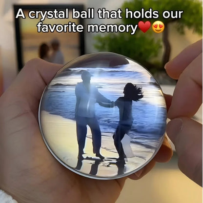 3D Video Crystal Memory Ball  for Gift